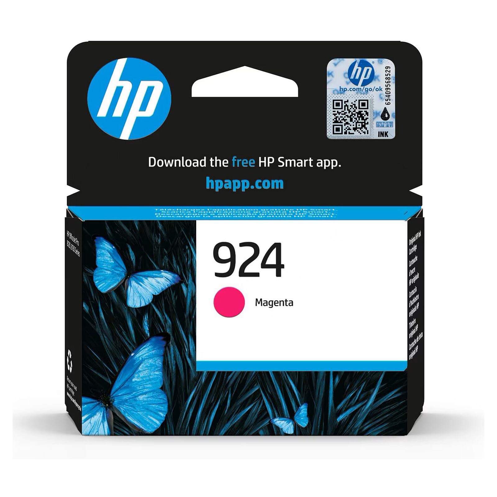 HP 924 Cyan Ink Cartridge (4K0U4NE)