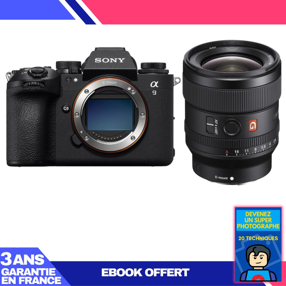 Sony A9 III Camera + FE 24mm f/1.4 GM Lens + 'Become a Super Photographer' Ebook