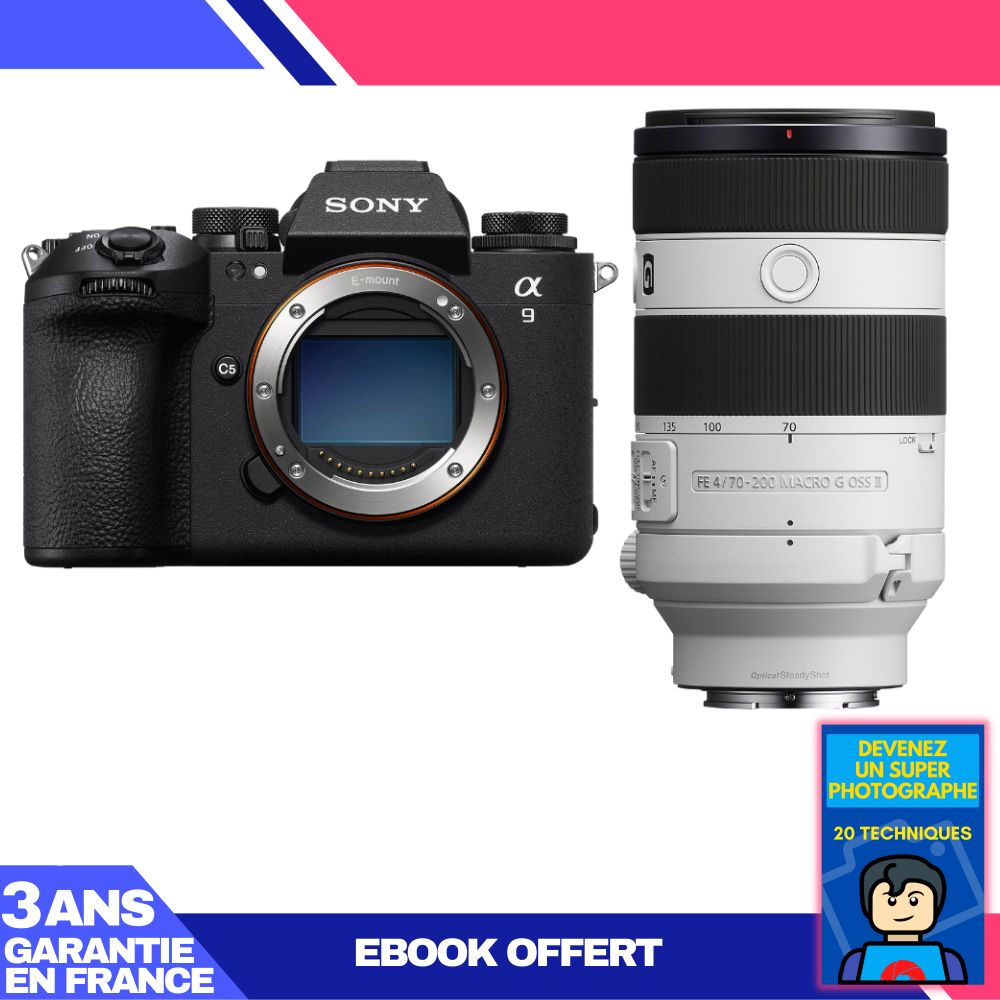 Sony A9 III + FE 70-200mm f/4 Macro G OSS II Lens Kit