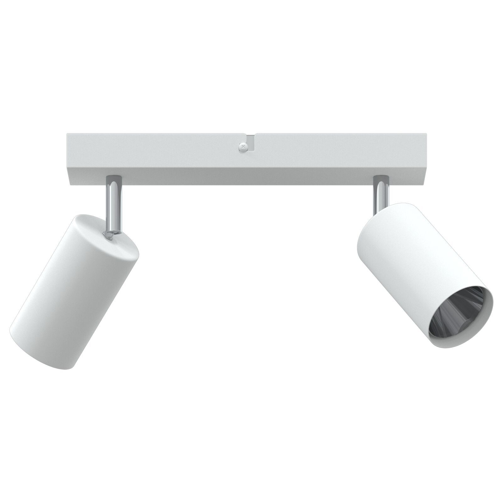 VIDAXL Adjustable 2-Way Ceiling Projector, White GU10