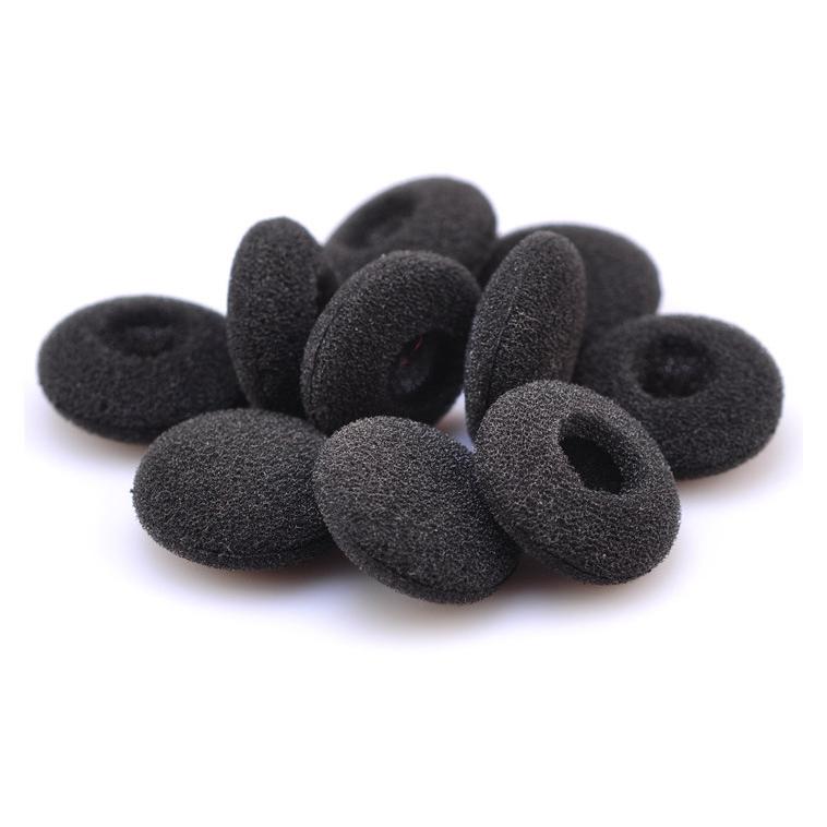 INF Earbuds Silicone Earrings - Black (15mm, Universal Fit)