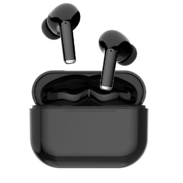 Daewoo DW2001 Bluetooth Headphones with Charging Case - 6-Hour Battery Life - Black