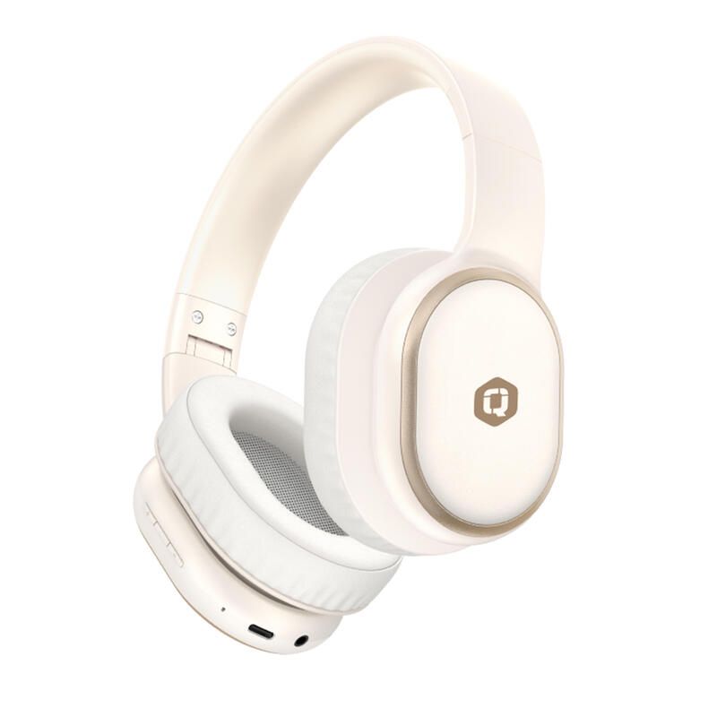 Qchax Pulse Wireless Bluetooth Headset Beige