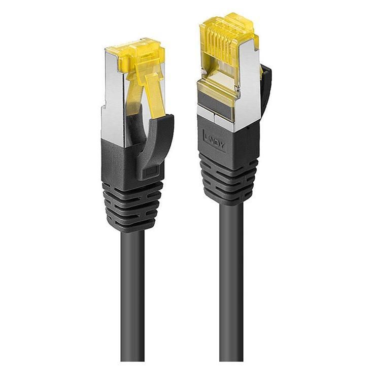 Lindy RJ45 Cat6a UTP Cable - 1m Black (Pack of 10)