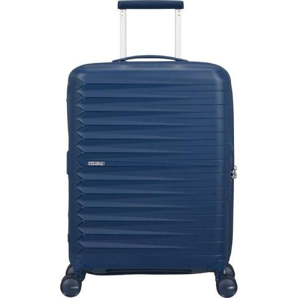 Maleta American Tourister FastForward Spinner Ampliable, 55 cm, Azul Marino