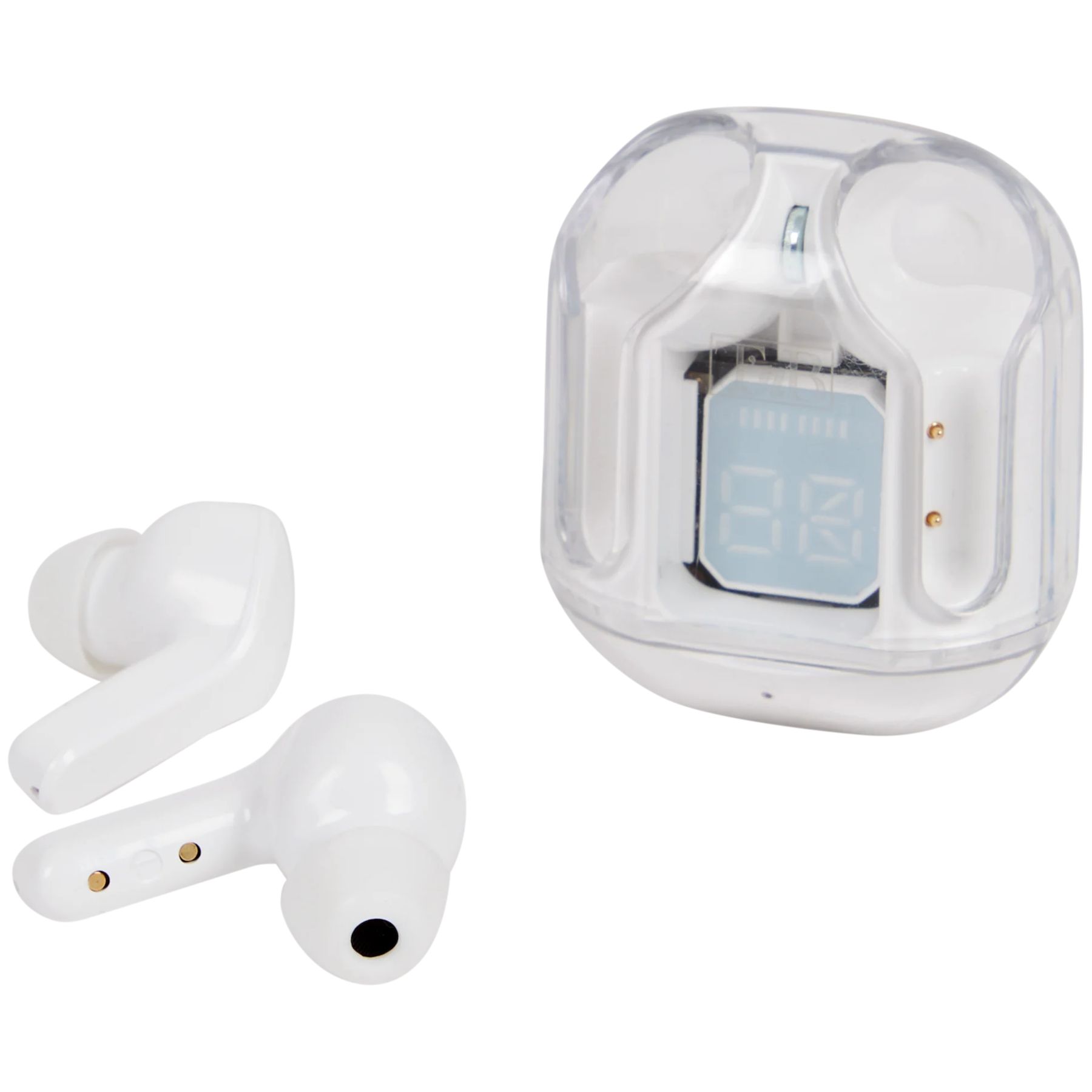 Auriculares inalámbricos TNB TWS Play - Bluetooth - Pantalla LED - Blanco
