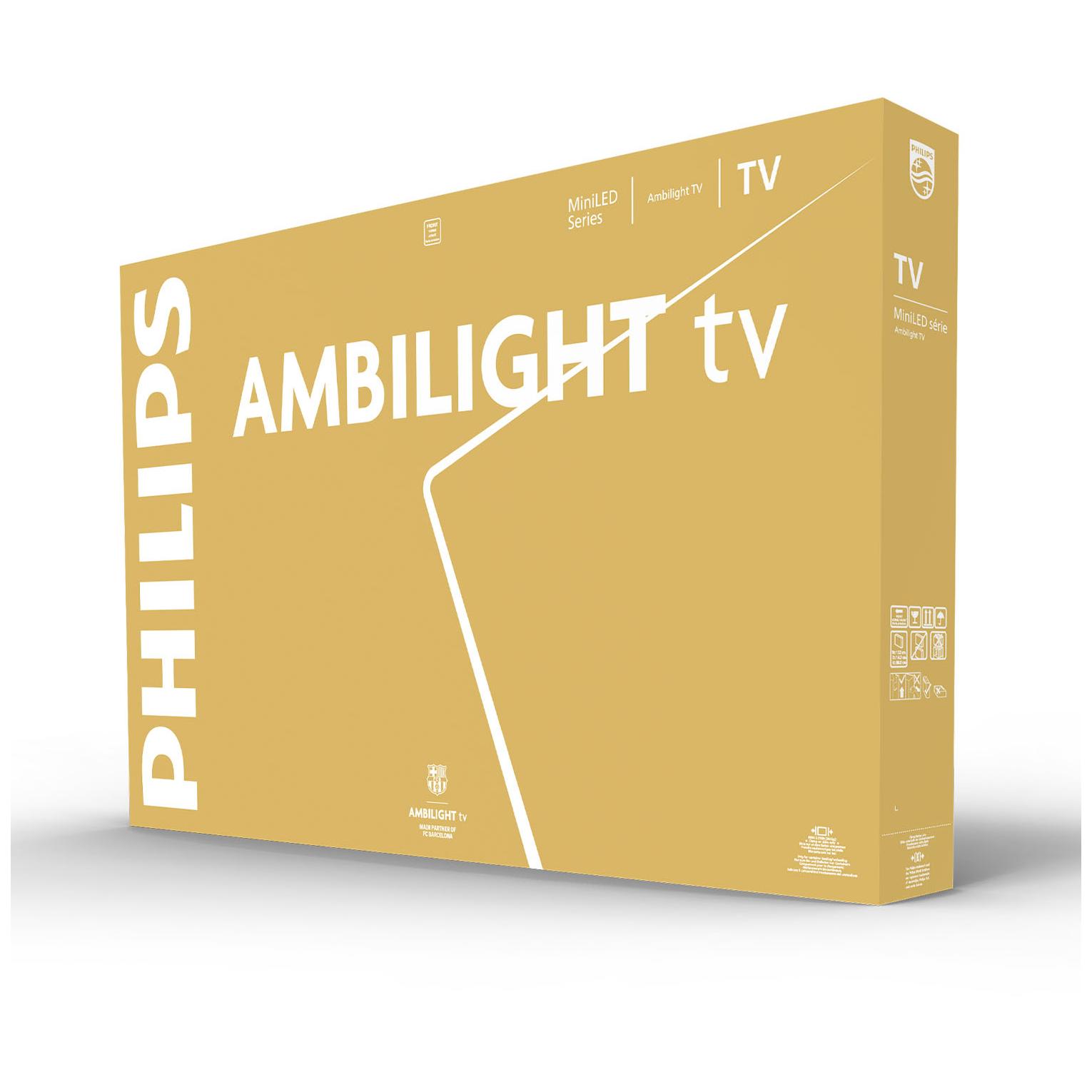 Televisor Philips 85MLED910 QLED - 215 cm - 4K UHD - Ambilight