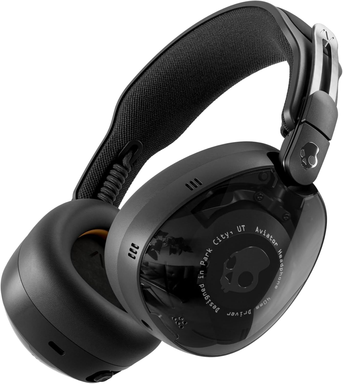 Skullcandy Aviator 900 ANC Wireless Headphones with Active Noise Cancellation, Black