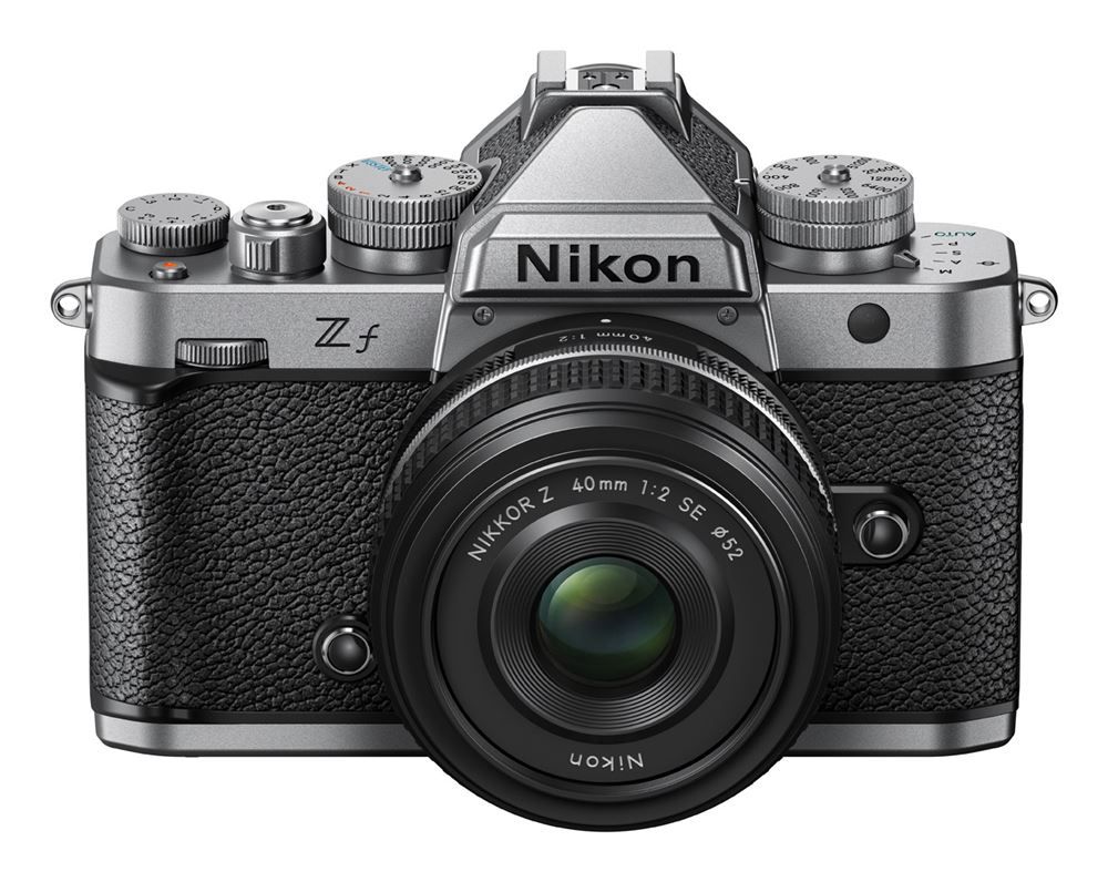 Nikon Z Hybrid Camera Kit Silver + 40mm SE Lens + Leather Case and Strap