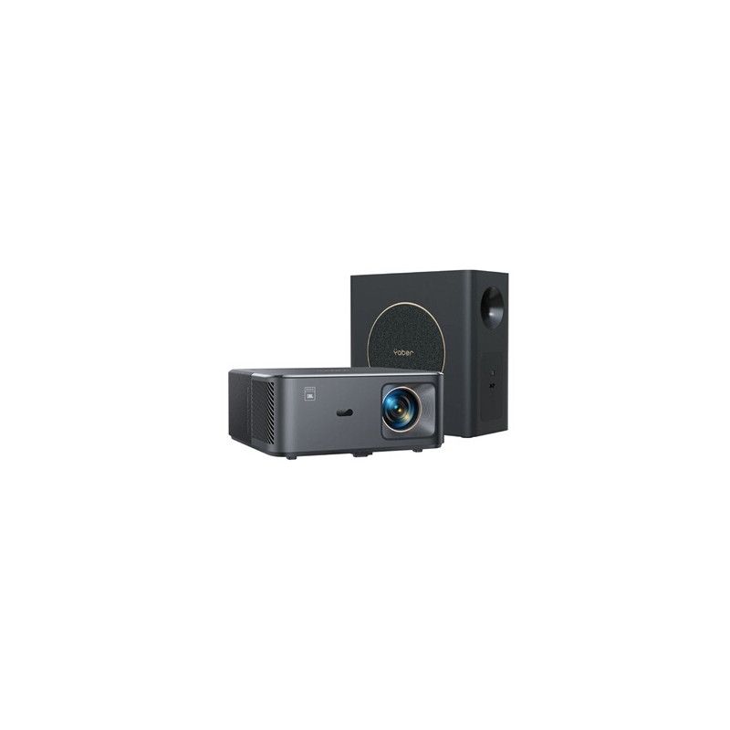 Proyector Yaber K2S Pro Premium Teatro Full HD y 4K UHD Negro + Subwoofer