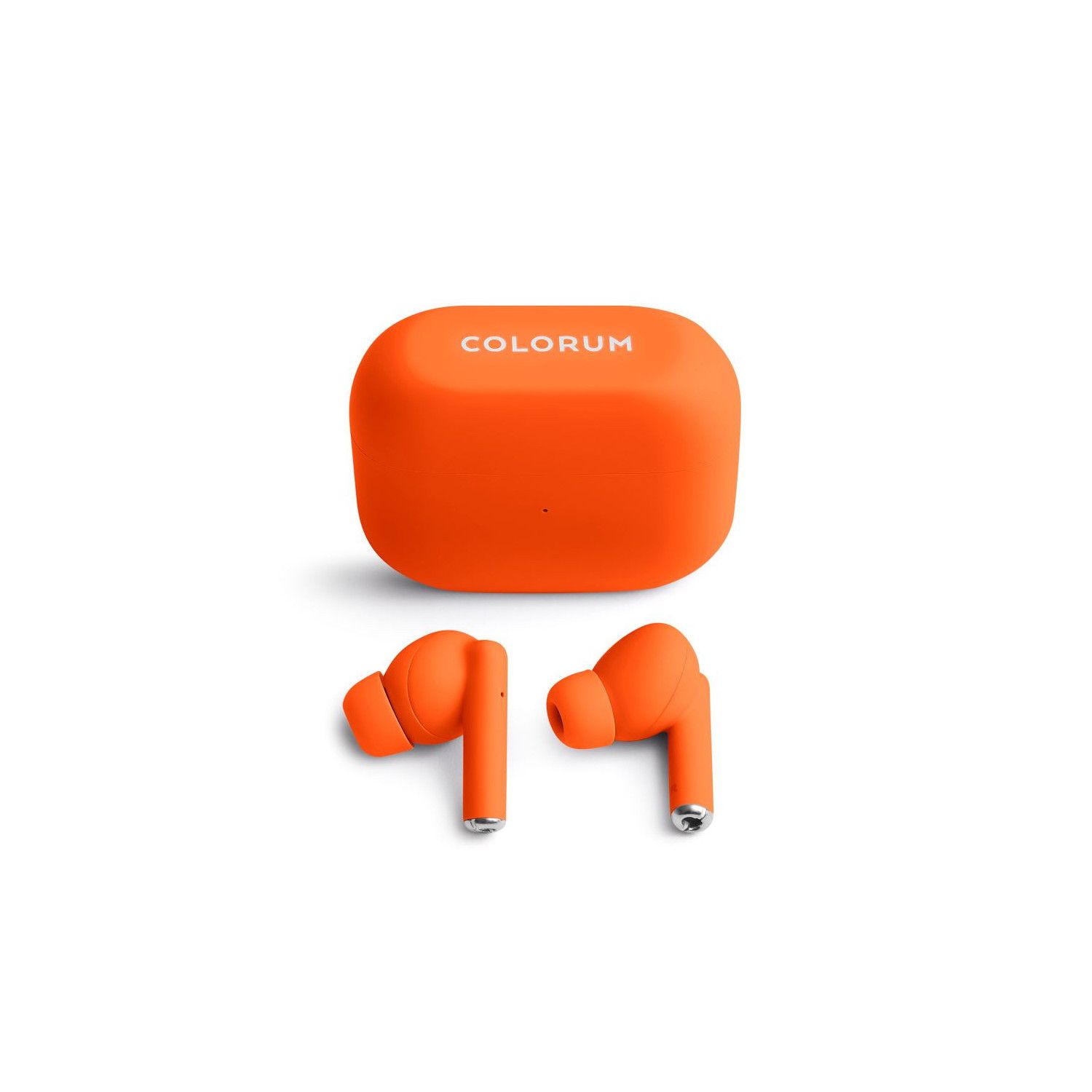 Auriculares Bluetooth FOREVER Colorum TWS - Son de baja potente - Auricular con micrófono - Carga rápida USB-C - Compatible con Android y iOS