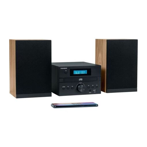Chaîne Thomson Micro - Radio Bluetooth avec CD, MP3, USB et DAB