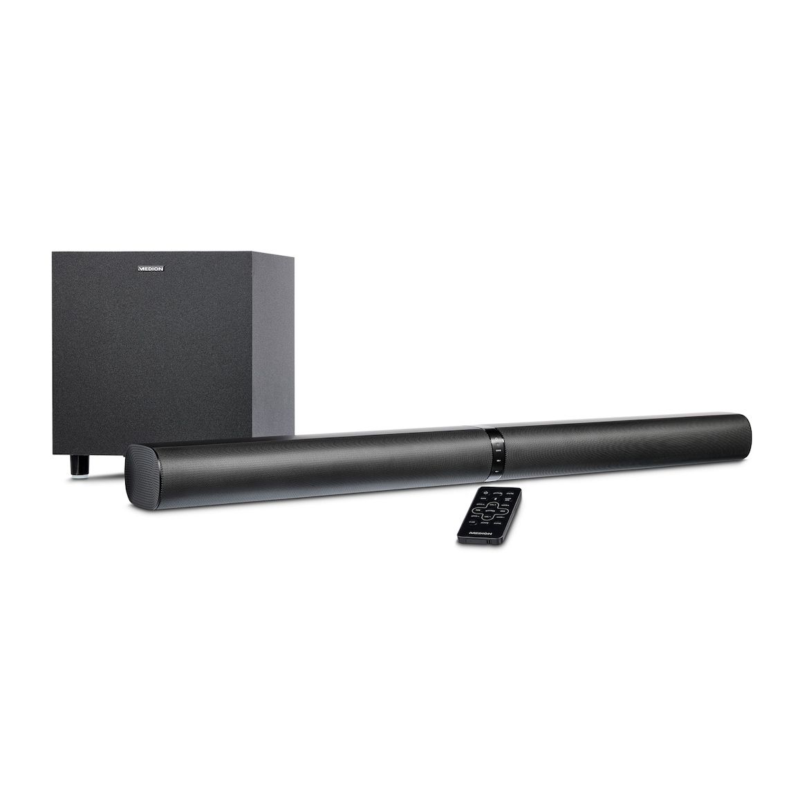 Medion Life P61450 Wireless Soundbar with Subwoofer, 2.1 Channels, 120W
