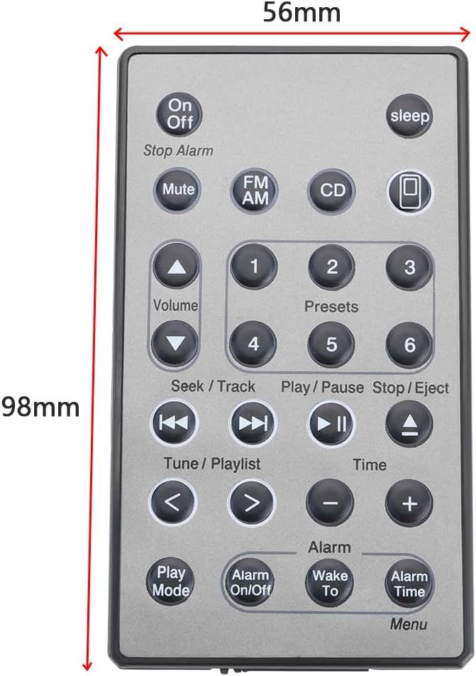 BO-SE Sound Touch Wave Music Radio System Remote Control (No Setup Required)