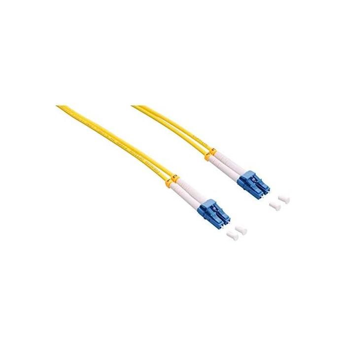 LogiLink Professional Optical Fiber Patch Cable, 2x Duplex LC, OS2, 10m