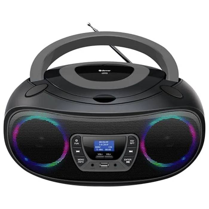 Denver Boombox - TDB-212GR - Bluetooth Stereo Speaker