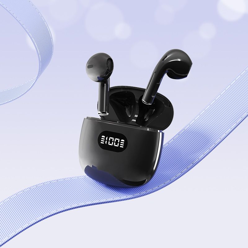 CEOMATE AI Instant Translation Bluetooth Earbuds, Black