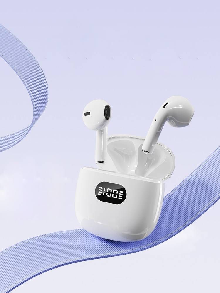 CEOMATE AI Instant Translation Bluetooth Earbuds, White