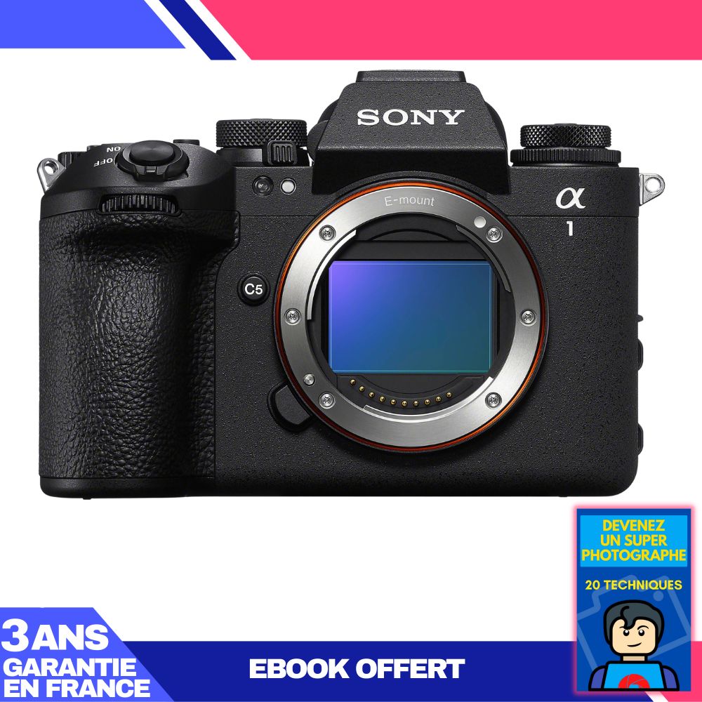Boîtier Sony Alpha A1 II + Ebook 'Devenez Un Photographe Suprême
