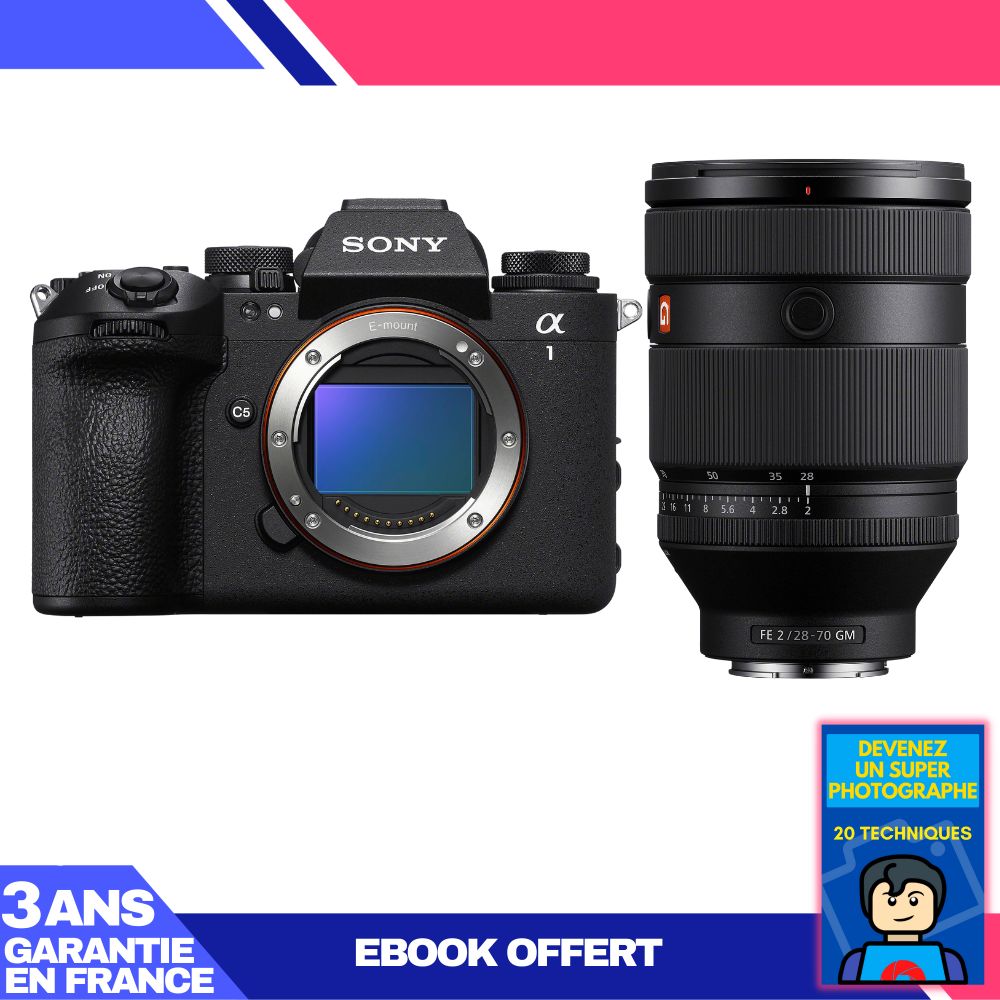 Sony A1 II Camera + FE 28-70mm f/2 GM Lens + 'Become a Super Photographer' Ebook