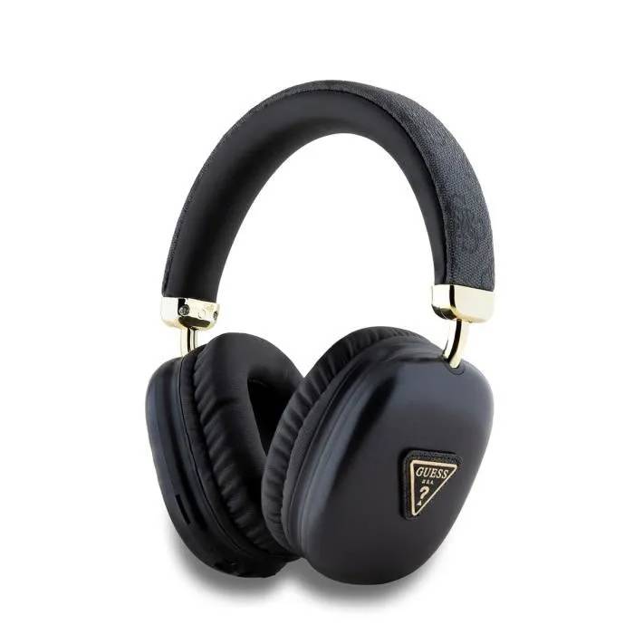 Guess Wireless Stereo Bluetooth 5.3 Headphone Triangle Logo 4G - Black