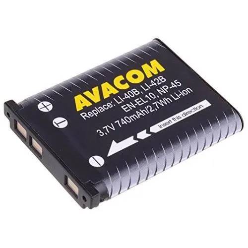 AVACOM Battery - Lithium Ion LI40-AVA - 3.7V - Black