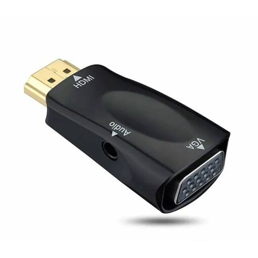 Convertidor KRUP PremiumCord HDMI a VGA con audio, Full HD 1080p