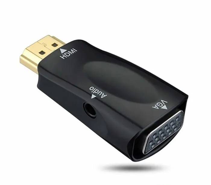 KRUP PremiumCord HDMI to VGA Converter with Audio, Full HD 1080p