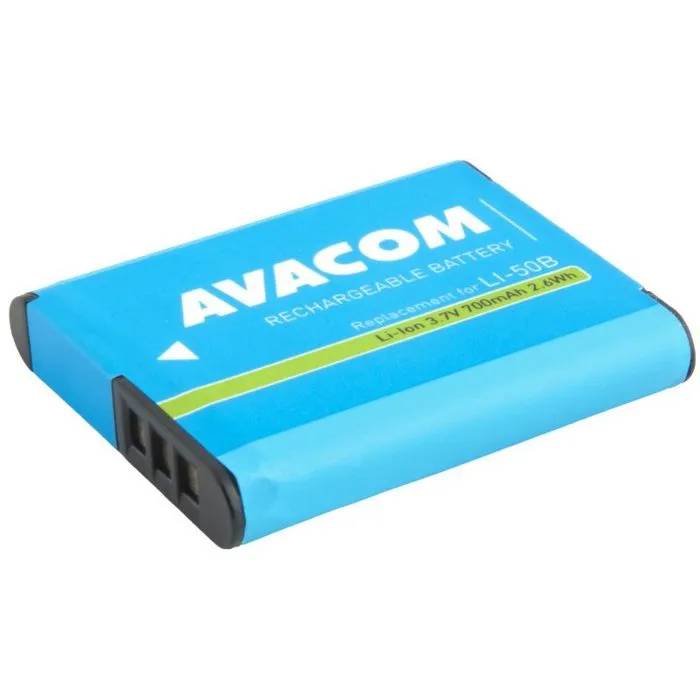 Avacom Battery for Olympus Li-50B Li-Ion 3.7V 700mAh 2.6Wh