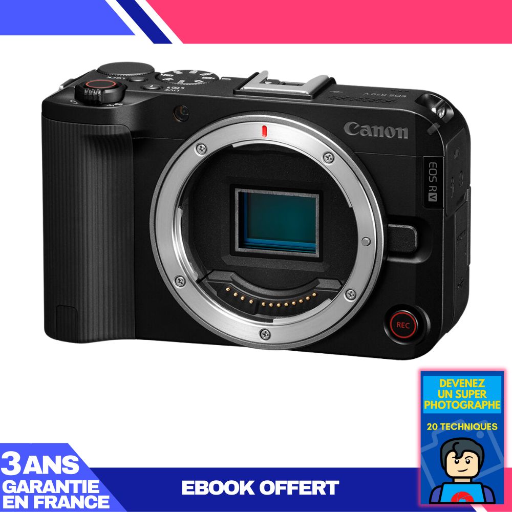 Canon EOS R50 V Camera + 'Become a Super Photographer' Ebook
