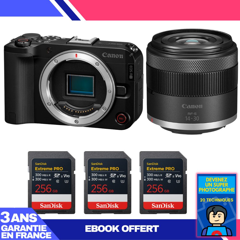 Canon EOS R50 V + RF-S 14-30mm f/4.5-6.3 IS STM PZ Kit