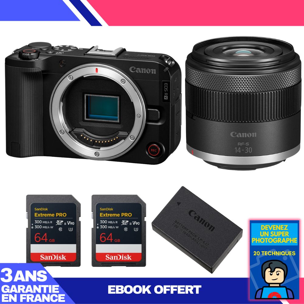 Canon EOS R50 V + RF-S 14-30mm f/4.5-6.3 IS STM PZ Kit