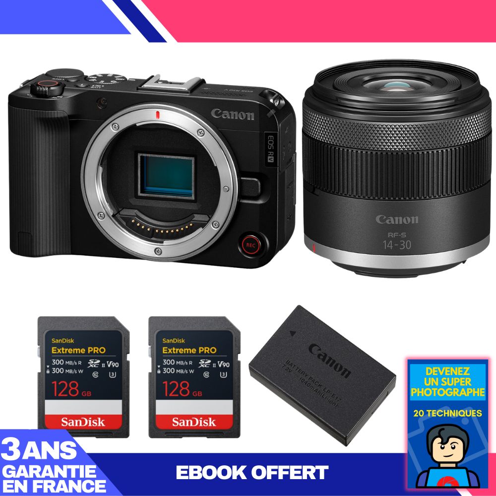Canon EOS R50 V + RF-S 14-30mm f/4.5-6.3 IS STM PZ Kit