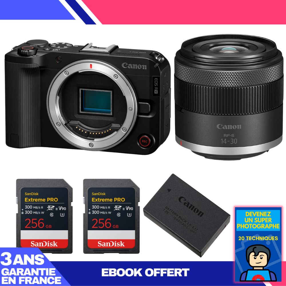Canon EOS R50 V + RF-S 14-30mm f/4.5-6.3 IS STM PZ Kit