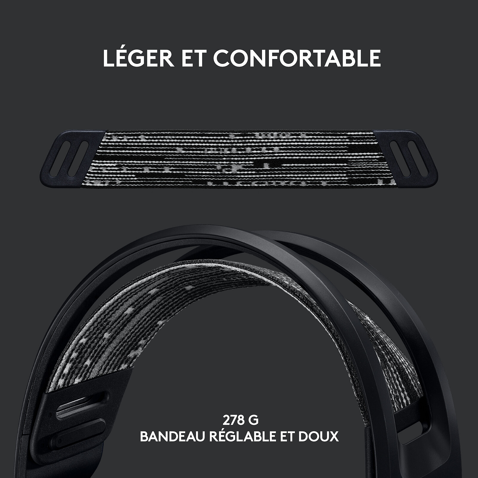 Logitech G733 Lightspeed Headset (Black)