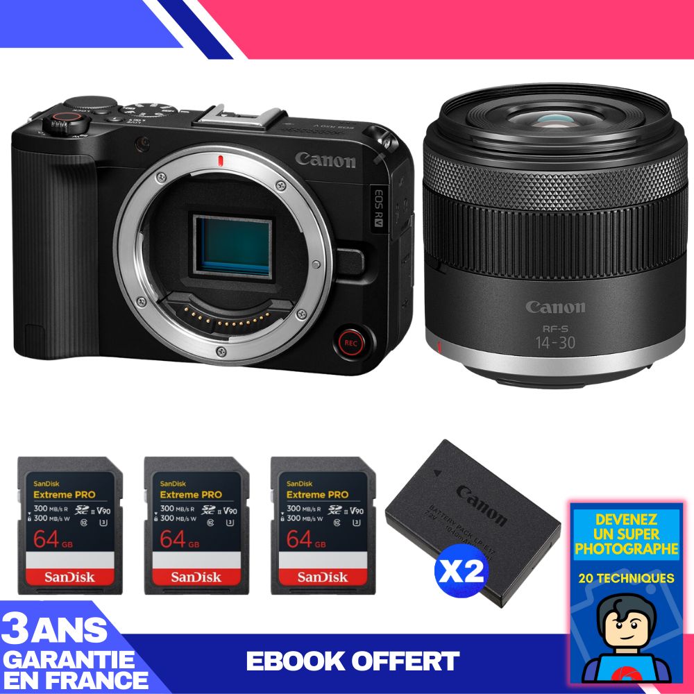 Canon EOS R50 V + RF-S 14-30mm f/4.5-6.3 IS STM PZ Kit
