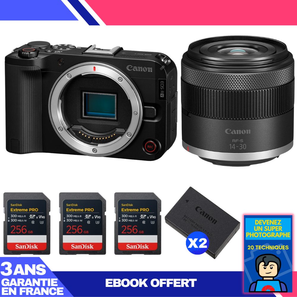 Canon EOS R50 V + RF-S 14-30mm f/4.5-6.3 IS STM PZ Lens Kit