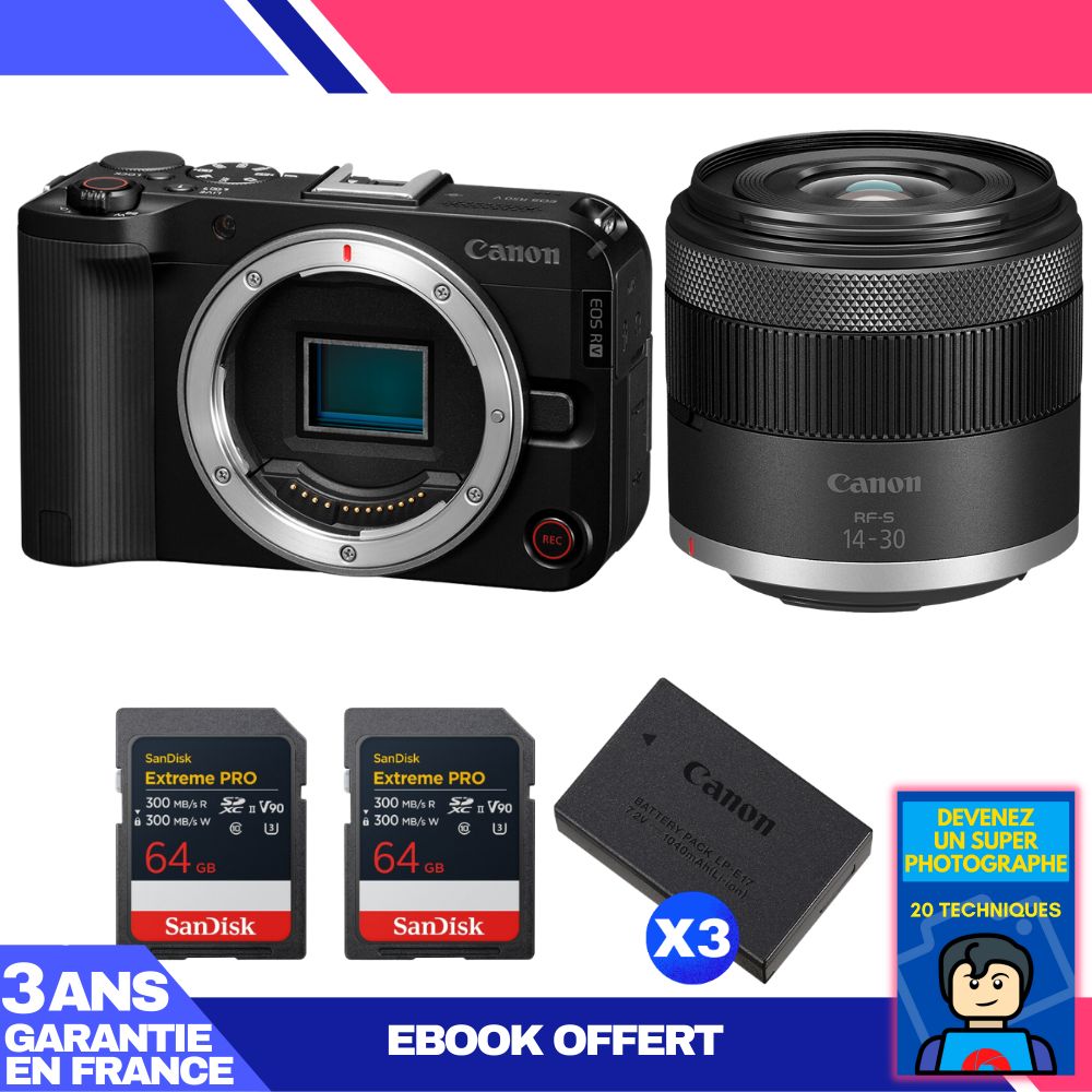 Canon EOS R50 V + RF-S 14-30mm f/4.5-6.3 IS STM PZ Kit