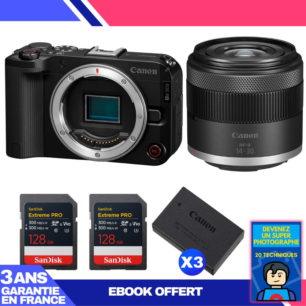 Canon EOS R50 V + RF-S 14-30mm f/4.5-6.3 IS STM PZ Kit