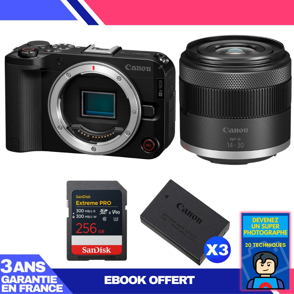 Canon EOS R50 V + RF-S 14-30mm f/4.5-6.3 IS STM PZ Kit