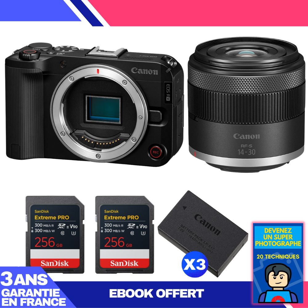 Canon EOS R50 V + RF-S 14-30mm f/4.5-6.3 IS STM PZ Kit