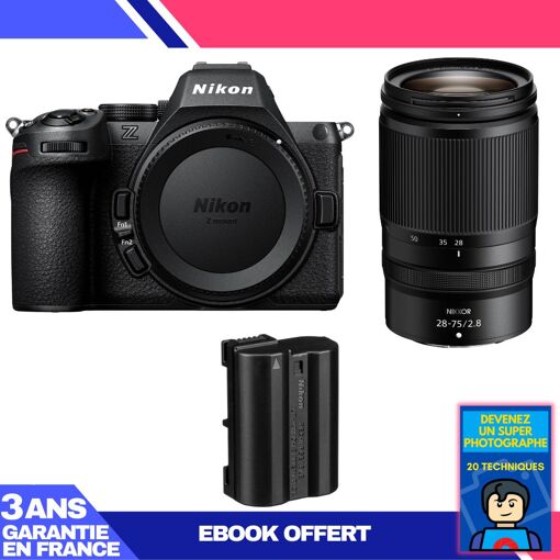 Nikon Z5 II Body + 28-75mm f/2.8 Lens + 1 EN-EL15c Battery + 'Become a Super Photographer' Ebook