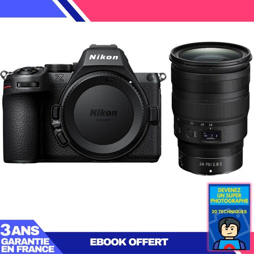Nikon Z5 II Kit with 24-70mm f/2.8 S and Ebook: Become a Super Photographer