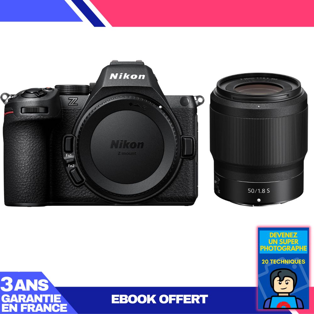 Nikon Z5 II Camera Kit with 50mm f/1.8 S Lens and Ebook - Become a Master Photographer