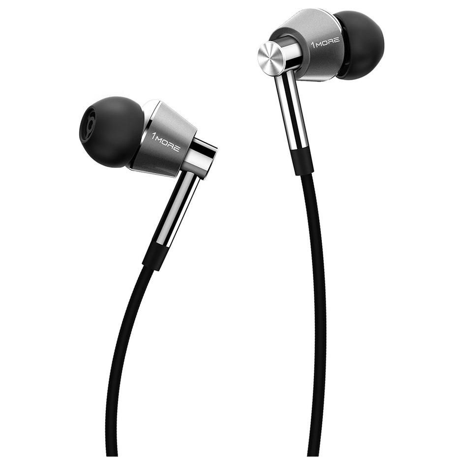 Auriculares con cable 1MORE E1001, Negro y Plata