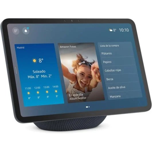 Écho Affichage Intelligent Amazon - 11 pouces LCD - Sans fil - Wi-Fi 6, Bluetooth - Contrôlé par application - Graphite