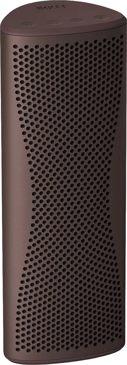 KEF Muo Speaker - Brown (40W, Bluetooth 5.4, 24-Hour Battery Life)