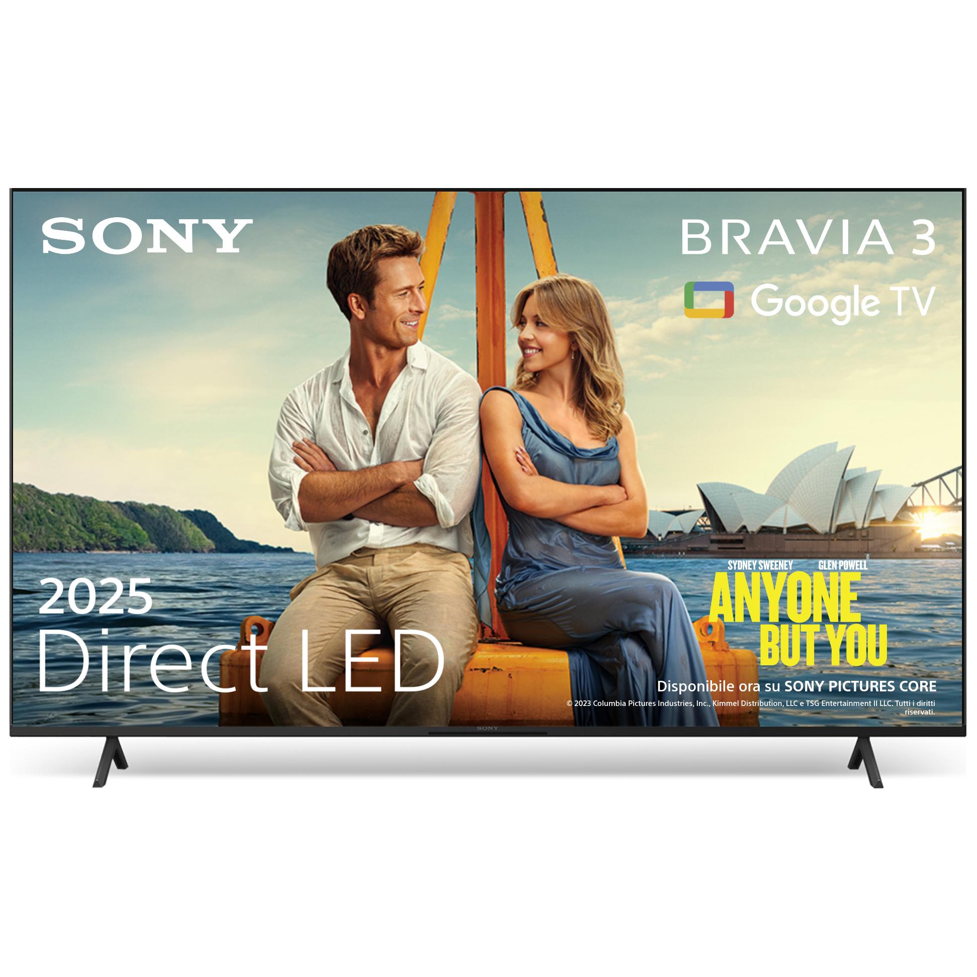 Sony 85-inch BRAVIA 3 85S3 LED Smart TV - 4K UHD HDR Compatible