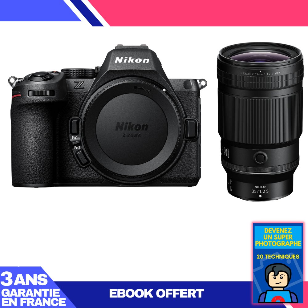 Nikon Z5 II Kit + 35mm f/1.2 S Lens + Ebook 'Become a Super Photographer'