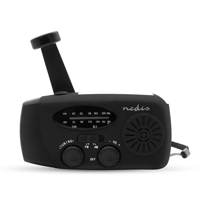 Nedis Emergency Radio RDFMCR2000BK